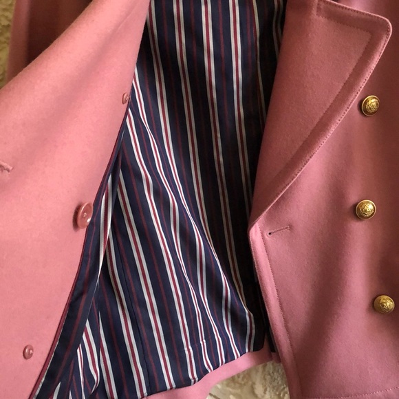 Pink pea coat. Never been worn. - Picture 2 of 5